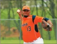  ?? BILL RUDICK — THE ASSOCIATED PRESS ?? Lincoln University’s Yasser Ortiz delivers to the plate during a game last season.