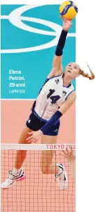  ?? LAPRESSE ?? Elena Petrini, 29 anni