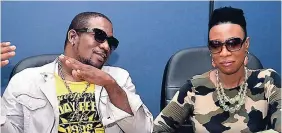  ?? FILE ?? Macka Diamond and Unycorn during an interview with The STAR at The Gleaner’s North Street office in 2016.