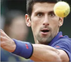  ??  ?? Djokovic