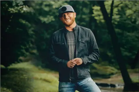  ?? ROBBY KLEIN ?? Cole Swindell is one of the openers on country star Luke Bryan’s tour, which is at Blossom Music Center this weekend.