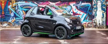  ?? (Daimler AG) ?? The 2018 SMart ForTwo Electric Drive Cabriolet
