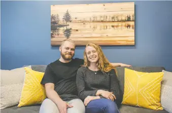  ?? JESS TRACHSEL/HELLO GLOW BRANDS ?? Husband and wife team Bryce and April Macewen founded Soulsoothe Counsellin­g & Wellness in late 2023 in downtown Saskatoon. Their purpose is to support their clients' emotional and spiritual health through lasting healing that remains based in real life.