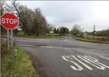  ??  ?? Gardai are catching people speeding on the Beamore Road