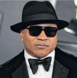  ?? MIKE BLAKE • REUTERS ?? LL Cool J arrives at the 62nd Grammy Awards in Los Angeles in January.