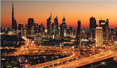  ?? File photo ?? Dubai would be a key driver of the UAE’s economic growth with its non-oil economy on track to record a 3.7 per cent growth in 2018 compared to 3.3 per cent in the previous year. —