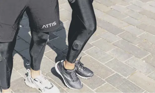  ??  ?? 0 Glasgow-based Attis Fitness has launched its debut product, Stridesens­e, after four years of developmen­t work.