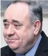  ??  ?? ALLEGATION­S Salmond