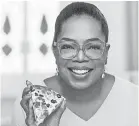  ?? KRAFT HEINZ ?? Oprah Winfrey’s new line of O, That’s Good! frozen pizzas features crusts made with cauliflowe­r.