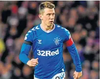  ??  ?? Rangers will miss midfielder Ryan Jack’s energy.