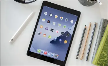  ??  ?? The 10.2in iPad is perfect for those who don’t want to spend a fortune on a new tablet.