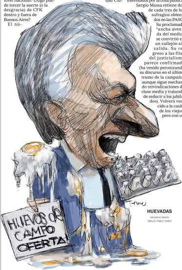  ?? MAURICIO MACRI DIBUJO: PABLO TEMES ??