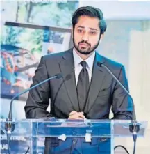  ??  ?? Aditya Mittal, CEO de ArcelorMit­tal, ayer.