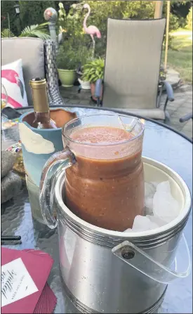  ?? JANET PODOLAK — THE NEWS-HERALD ?? Gazpacho needs to be kept chilled, but it’s a cause for celebratio­n on hot summer nights.