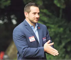  ?? Tyler Sizemore / Hearst Connecticu­t Media file photo ?? Connecticu­t’s Republican Party Chairman J.R. Romano