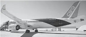  ??  ?? China’s large passenger aircraft, the C919, are seen on the tarmac in Shanghai, east China. The Chinese-produced large passenger jet, C919, will make its first long-distance flight on Friday, leaving Shanghai for Yanliang base in northwest China’s Shaanxi Province where it will undergo further testing.