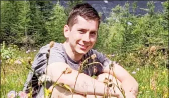  ?? Special to The Herald ?? The search is back on for Jordan Naterer, who disappeare­d during an October 2020 hike in Manning Park.
