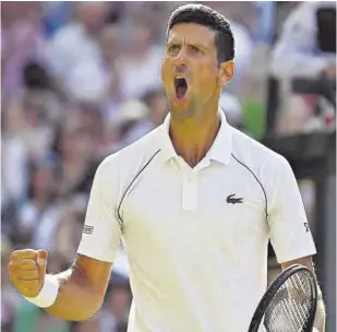  ?? //EFE ?? Djokovic solventó sin demasiados apuros la semifinal ante un Norrie que ganó el primer set, pero fue un espejismo