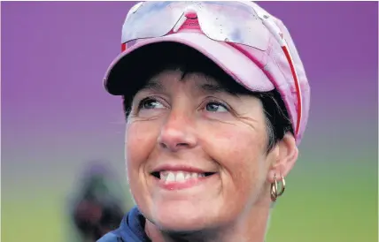  ?? Harry Engels ?? > Pippa Britton, pictured during the London 2012 Paralympic Games, is Sport Wales’ new vice-chair