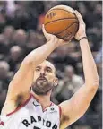  ??  ?? GASOL. Del Toronto Raptors.