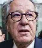  ??  ?? Court victory: Geoffrey Rush