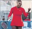  ?? FOTO: AP ?? Severa derrota de Serena Williams