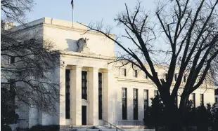  ?? ?? The U.S. Federal Reserve building in Washington, U.S., Jan. 26, 2022.