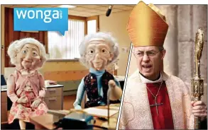  ??  ?? CRITIC: Justin Welby, right, said the payday industry was ‘morally wrong’