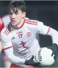  ??  ?? Scoring ace: Darragh Canavan can inspire Tyrone