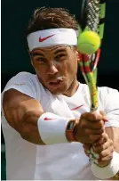  ?? AP ?? Powerplay: Nadal crunches another double-hander