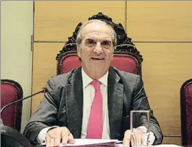  ?? ELENA RIEGO / ACN ?? Joaquim Gay de Montellà, presidente de Foment del Treball