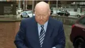  ?? FRED CHARTRAND/THE CANADIAN PRESS ?? Sen. Mike Duffy arrives at the courthouse in Ottawa on Friday. Duffy’s friend, Gerry Donohue, testified that Duffy never asked for or received any personal payment, or “kickbacks.”