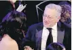  ??  ?? Robert De Niro mingled among the stars who took to the floor.