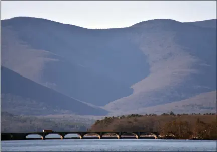  ?? TANIA BARRICKLO — DAILY FREEMAN ?? The Ashokan Reservoir as seen Feb. 14, 2023.