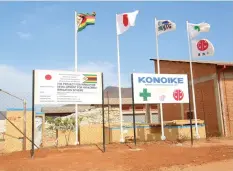  ??  ?? The 15-million-dollar rehabilita­tion of Nyakomba Irrigation Scheme, scheduled to be completed by March, is funded by the Japanese Internatio­nal Co-operation Agency