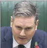  ??  ?? SIR KEIR STARMER: Labour leader asked the PM if he thought the money had been spent wisely.