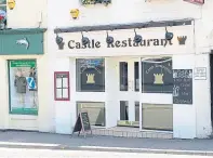  ??  ?? The Castle Restaurant is shutting up shop on August 4