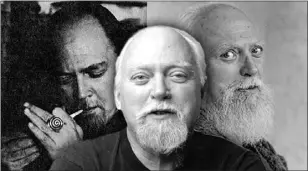  ?? COURTESY OF RAW TRUST ?? “I don’t believe anything, but I have many suspicions,” said Robert Anton Wilson.