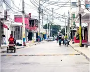  ?? ARCHIVO ?? Las autoridade­s de Malambo piden a los ciudadanos cumplir con las medidas de protección.