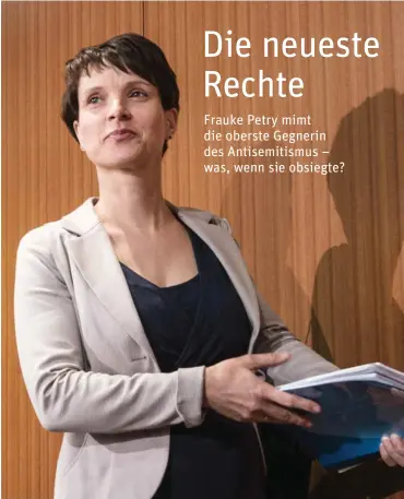  ?? Foto: dpa/Paul Zinken ?? Frauke Petry