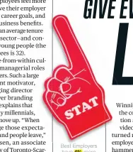  ??  ?? Best Employers have 4% more incrementa­l operating profit than others. “Their leaders tend to take more time to explain what the business is all about and what drives its profitabil­ity,” says Neil Crawford. “Employees then take more personal accountabi­lity.”