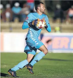  ?? /STEVE HAAG/GALLO IMAGES ?? Bidvest Wits goalkeeper Darren Keet was rested in the cup match against Black Leopards.