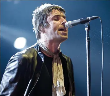  ?? PHOTO D’ARCHIVES, CHANTAL POIRIER ?? Liam Gallagher a sorti son premier album solo, As You Were, hier.