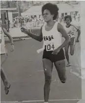  ?? Photo: Supplied ?? The late Make Liku during the 1979 South Pacific Games in Suva.