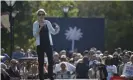  ??  ?? Elizabeth Warren addresses the crowd at the event at Clinton College in Rock Hill, South Carolina. Photograph: Meg Kinnard/ Associated Press