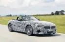  ??  ?? BMW is continuing developmen­t on its new Z4.