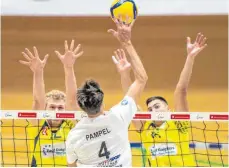  ?? FOTO:ZINK/IMAGO IMAGES ?? Christian Pampel steht mit dem TSV Mimmenhaus­en in der zweiten Liga ganz oben.