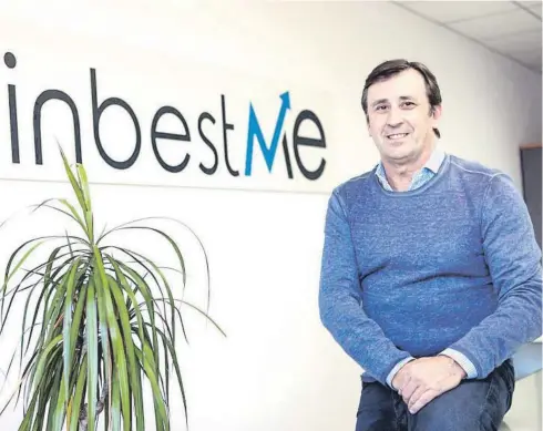  ??  ?? Jordi Mercader es el CEO de inbestMe.