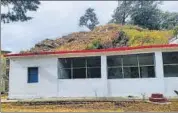  ?? HT PHOTO ?? A closed down government school in Pithoragar­h district.