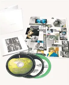  ?? AMAZON.COM ?? The Beatles ‘The White Album' anniversar­y set celebrates the 50thannive­rsary of the groundbrea­king record named for its plain white cover, and offers the deepest dive yet into the Abbey Road archives of Beatles material.